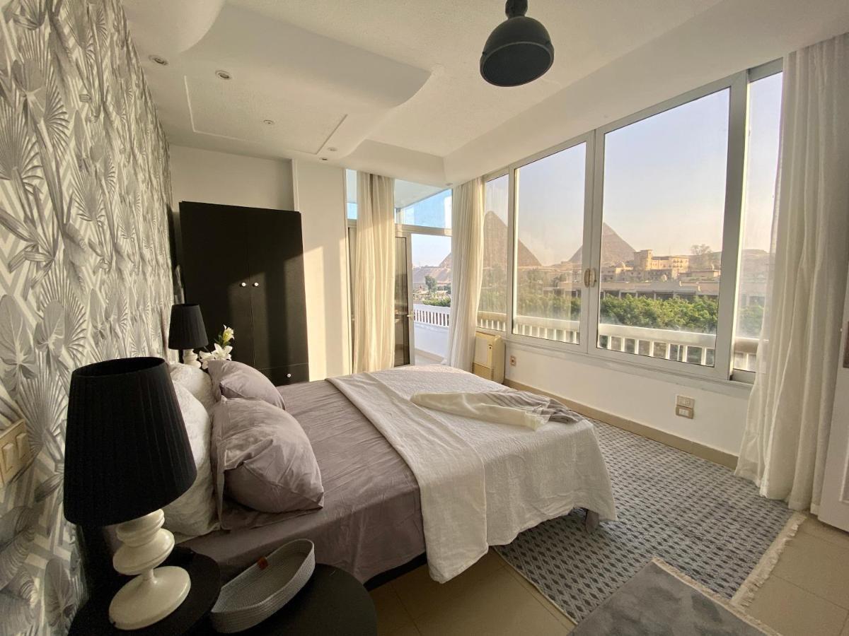 The Pyramid Area Vibe Apartment Kairo Bagian luar foto