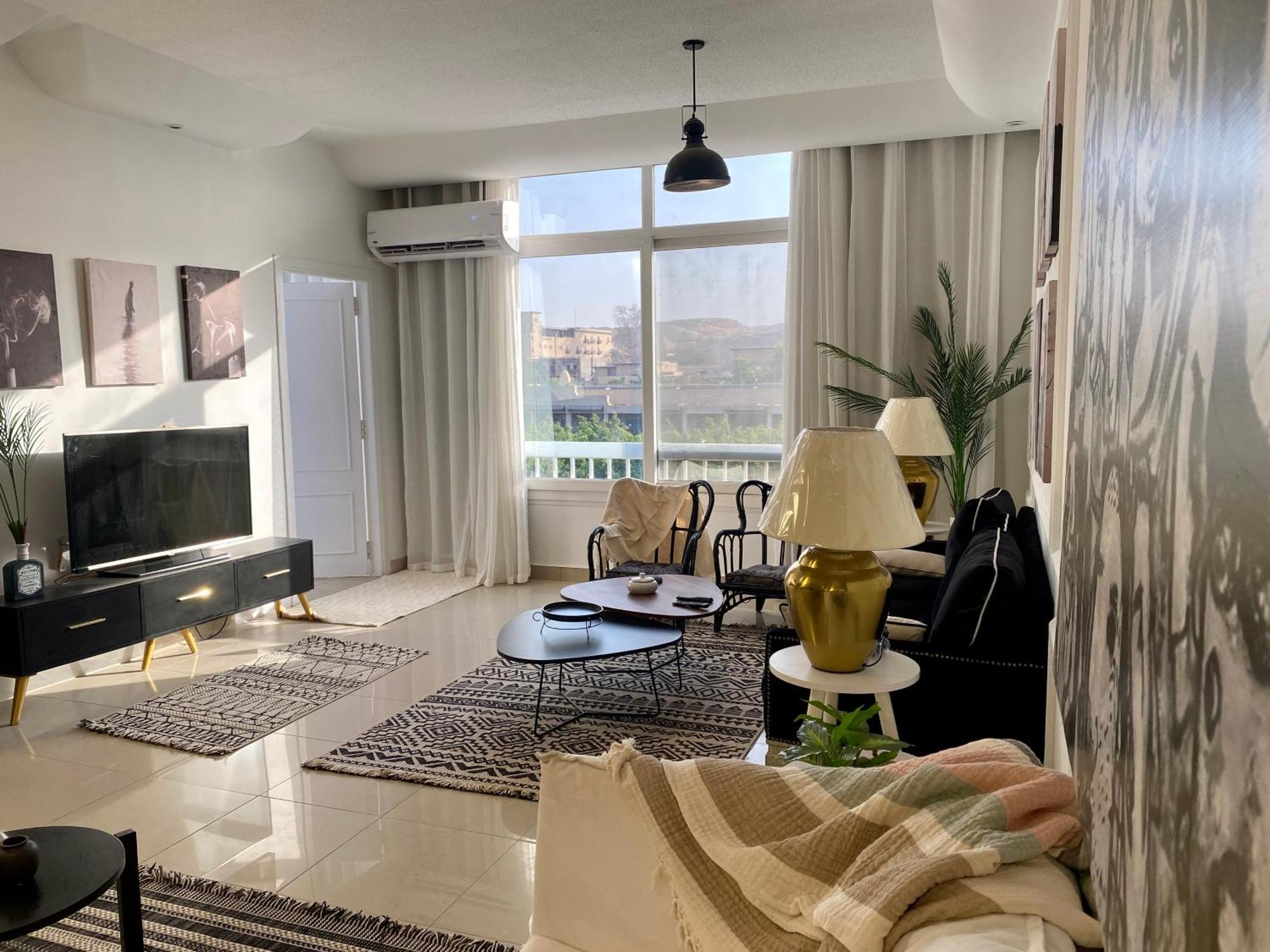 The Pyramid Area Vibe Apartment Kairo Bagian luar foto